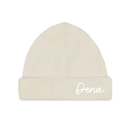 Personalized Baby Hat Cream