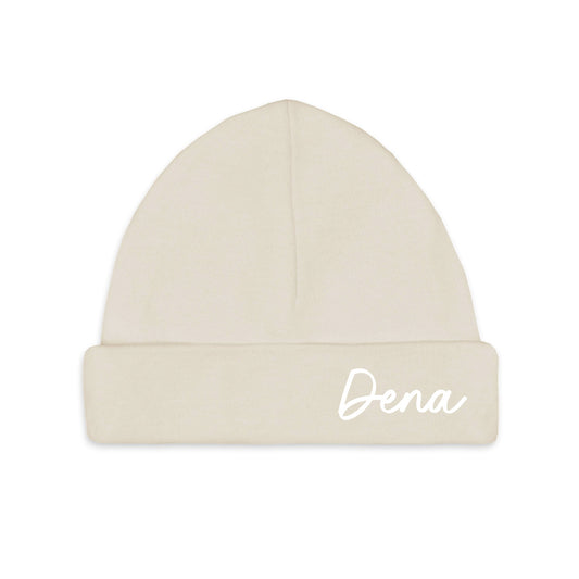 Personalized Baby Hat Cream