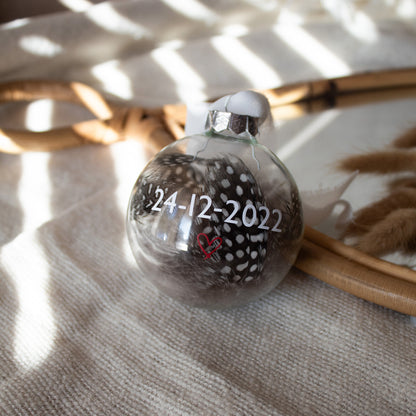 Personalized Christmas Ball Initials