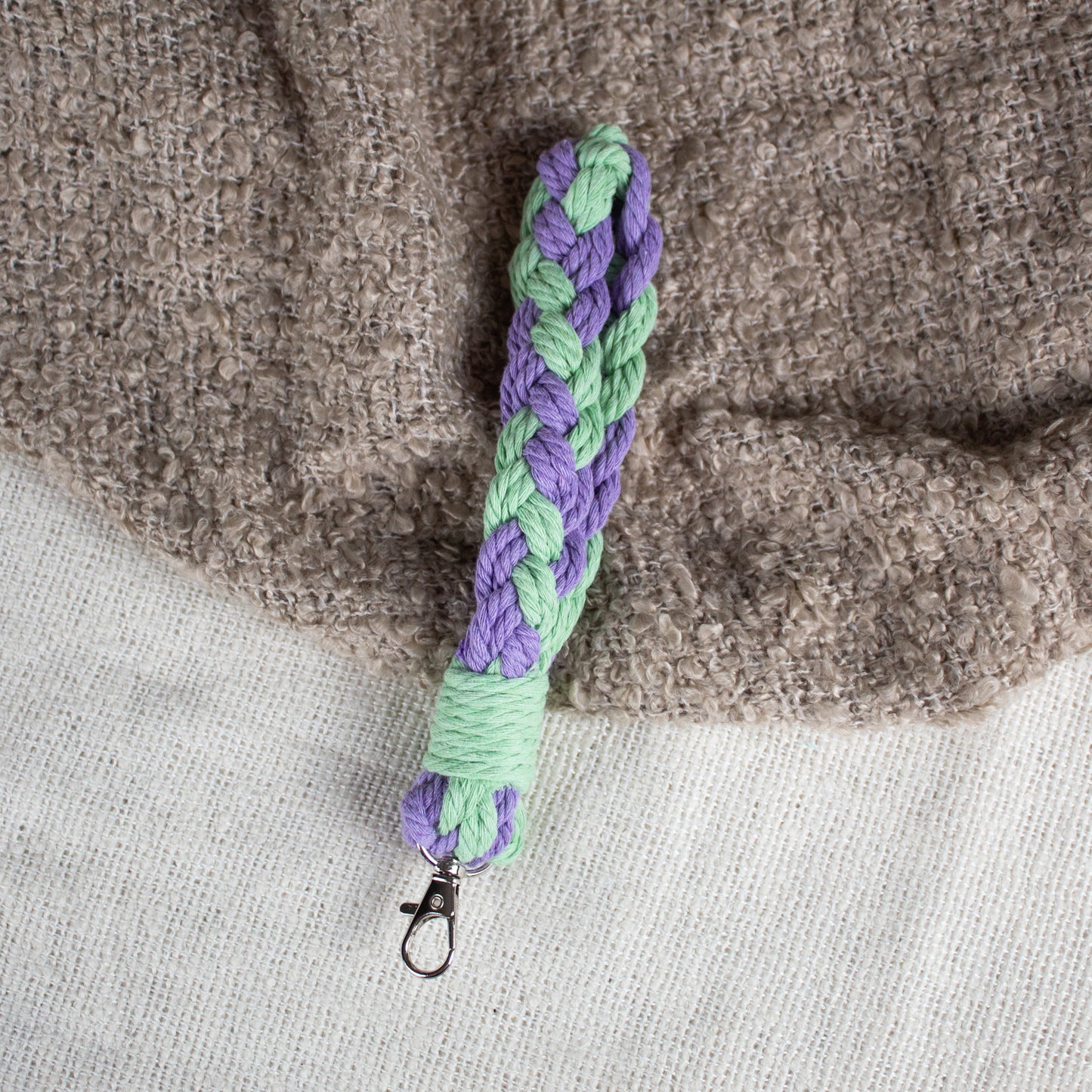 Wrist Braided Keychain