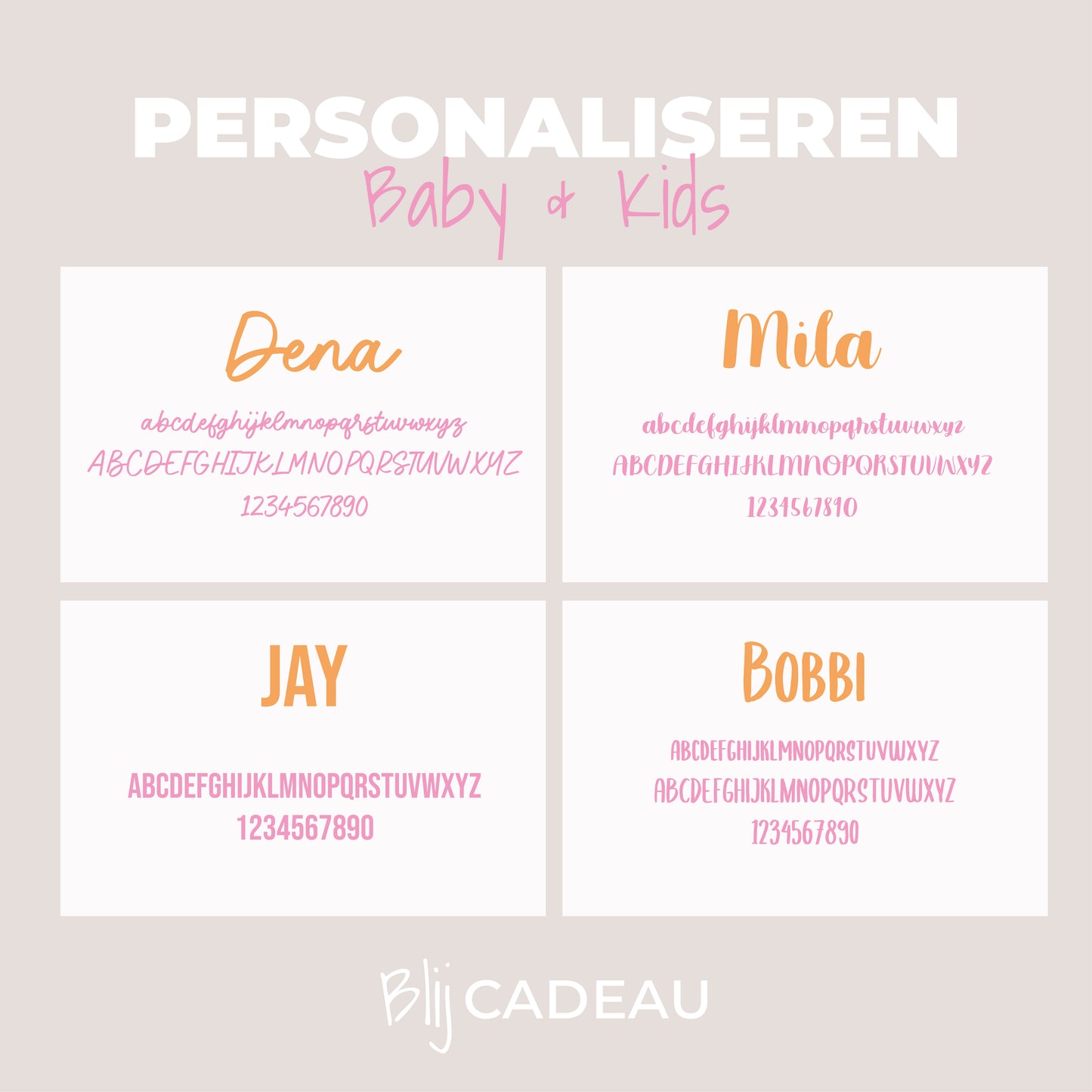 Gepersonaliseerd Baby Mutsje Copper